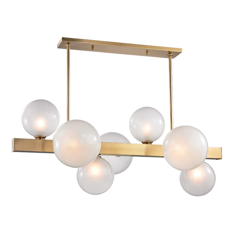 Hinsdale 7 Light 21" Wide Linear Chandelier- Hudson Valley Lighting - ARANZASU