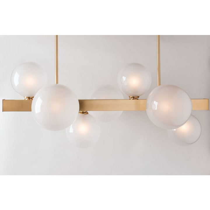 Hinsdale 7 Light 21" Wide Linear Chandelier- Hudson Valley Lighting - ARANZASU