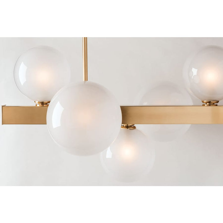 Hinsdale 7 Light 21" Wide Linear Chandelier- Hudson Valley Lighting - ARANZASU