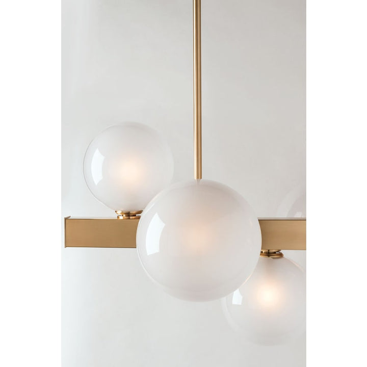 Hinsdale 7 Light 21" Wide Linear Chandelier- Hudson Valley Lighting - ARANZASU