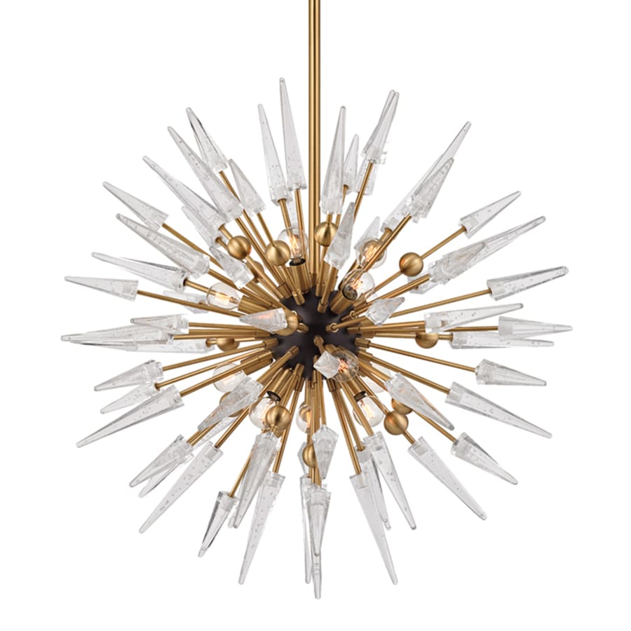 Sparta 12 Light 32" Wide Sputnik Chandelier - ARANZASU