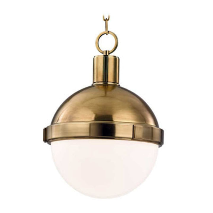 Hudson Valley Lighting Lambert Single Light 10" Wide Mini Pendant - ARANZASU