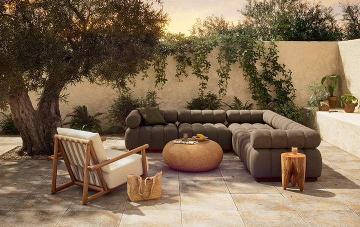 Roma Outdoor 5-Piece Sectional