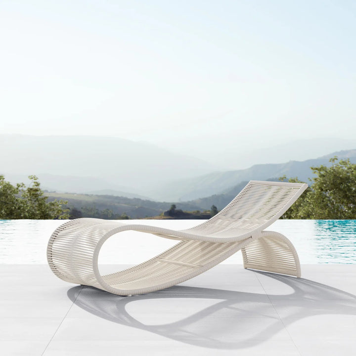 Wave | Chaise Lounge - Birch